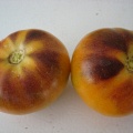 Томат "Оранжевый с фиолетовыми пятнами" (10 семян).